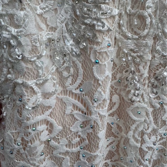 Sean Collection Cream Dress - Picture 3 of 5